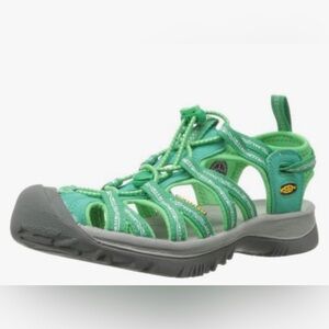 Keen Women’s Irish Green Whisper Sandals Size 7.5